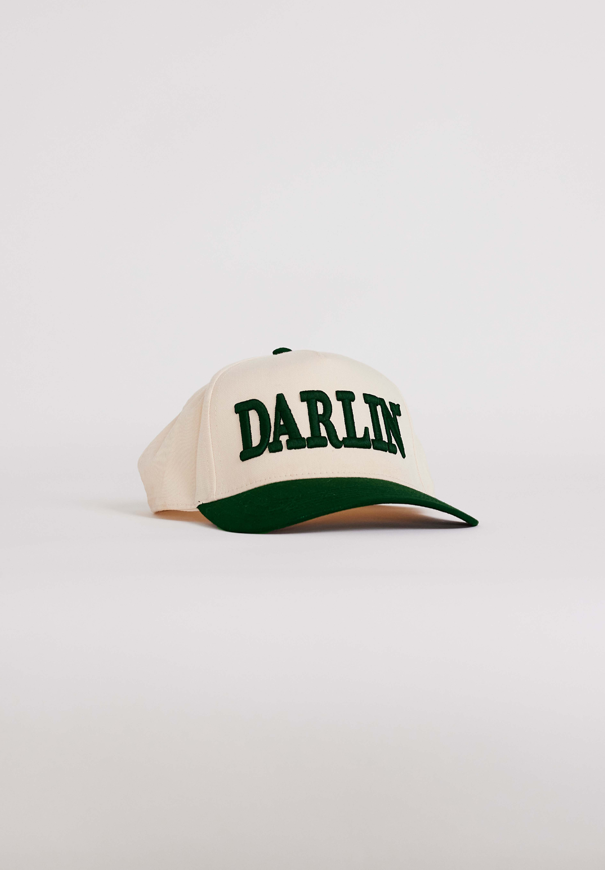 DARLIN'™ Snapback Cream/Dark Green