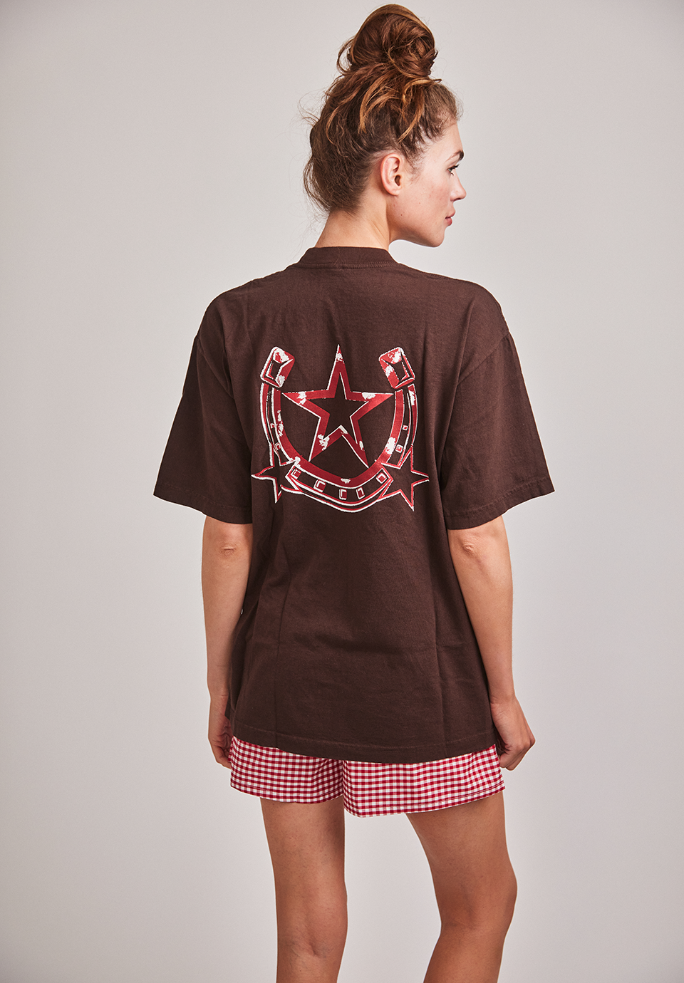 Good Luck Short Sleeve - Brown