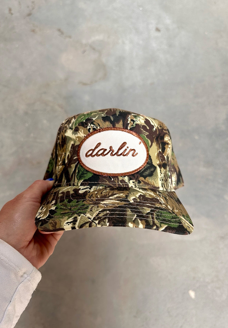 DARLIN'™ Snapback Heritage Camo Brown/White